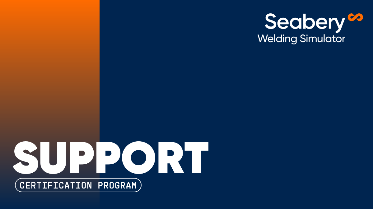 Seabery Welding Simulator – Support